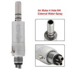 Dental External Water Spray Low Speed Air Motor Handpiece 4H E-type 1:1 Ratio