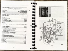 Case 688 Excavator Service Manual Parts Catalog Operators Set PIN 11601-After