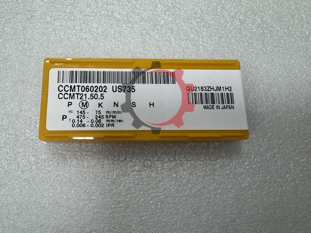 10pcs/box New Mitsubishi CCMT060202 US735 CCMT21.50.5 Carbide #G #F