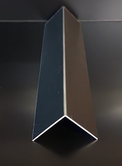 Black Anodized Aluminum Angle 0.063″ Brake Shape Trim Stock 1/2″ x 1/2″ x 48″