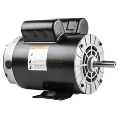 3 HP 3450 RPM Electric Motor Compressor Duty 56 Frame 1 Phase 5/8″ Shaft 230 V