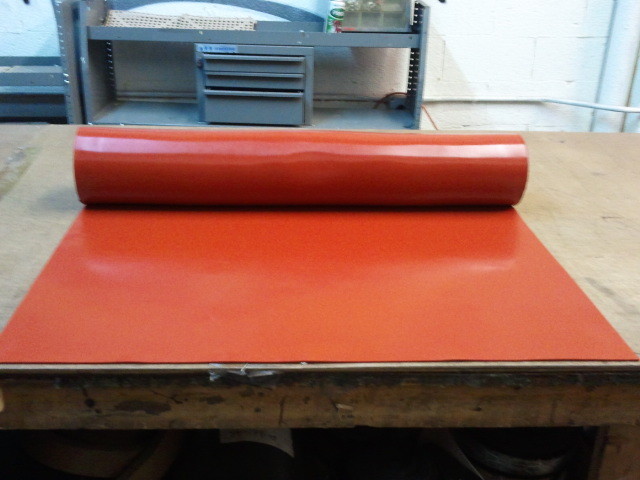 SILICONE RUBBER ROLL 1/8 THK X 12 “WIDE x 24 ” LONG FREE SHIPPING