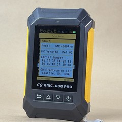 GQ GMC-600 Pro Geiger Counter Alpha, Gamma, Beta X-Ray Radiation Monitor Tested