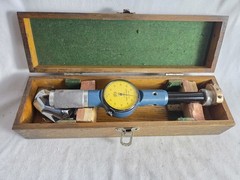 Dorsey STANDARD DIAL BORE GAGE No. 4 W/ All 4 Extensions. 54-100mm .001mm Res.