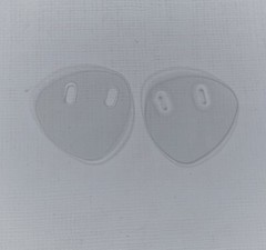 1 Pair Gateway AT1 Side Shields Clear Slip On Glasses For Safety