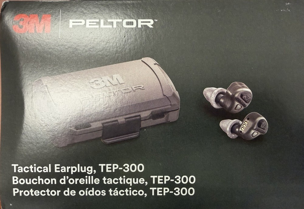 3M Peltor TEP-300 Tactical Earplug – Coyote