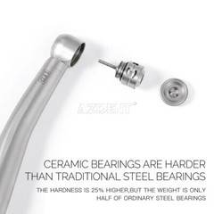 Dental LED E-generator High Speed Optic Handpiece with Quick Coupler 4Holes