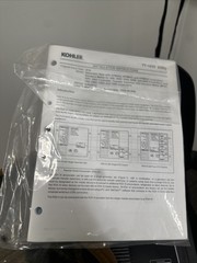 TT-1625 Kohler Remote Serial Annunciator (RSA III) Panel GM85123-3