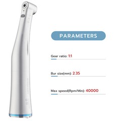 ETERFANT NSK Style Dental 1:1 Fiber Optic LED Slow Speed Contra Angle Handpiece