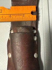 Jameson 32-11t Cable Splicing Scissors/Knife Leather Pouch