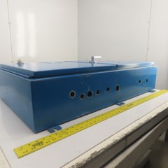 Hoffman A-244208WFLP Type 12 24″ x 42″ x 8″ Electrical Enclosure W/ Backplate