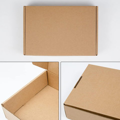 Shipping Boxes Corrugated Cardboard For Small Bussiness Packing Mailing 25 Pack