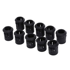 50x LED Light Holder Bezel Clip Mounting Bracket Plastic Black Frame 3/5/10mm