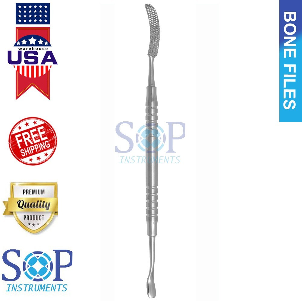 Bone File #10 Surgical Dental Dentist Instruments hollow handle German Grade