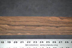 Ziricote Raw Wood Veneer Sheet 3 x 31 inches 1/42nd 35137-41