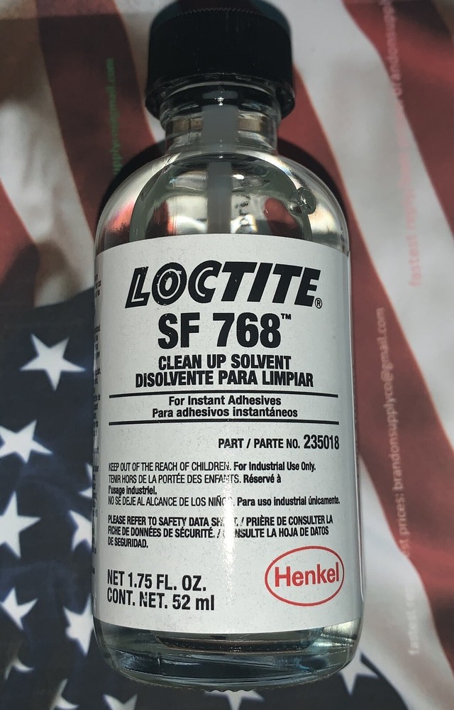 Loctite SF 768 Clean Up Solvent 1.75 FL. OZ. / 52mL P/N: 235018 X-NMS 76820 X 1
