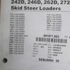 CATERPILLAR 236D 242D 246D 259D 262D 272D 277D 297D OPERATION MAINTENANCE MANUAL