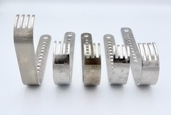 Lot 5 Long Charnley-Style Retractor OM KMedic Stainless Used – 30 DAY Warranty