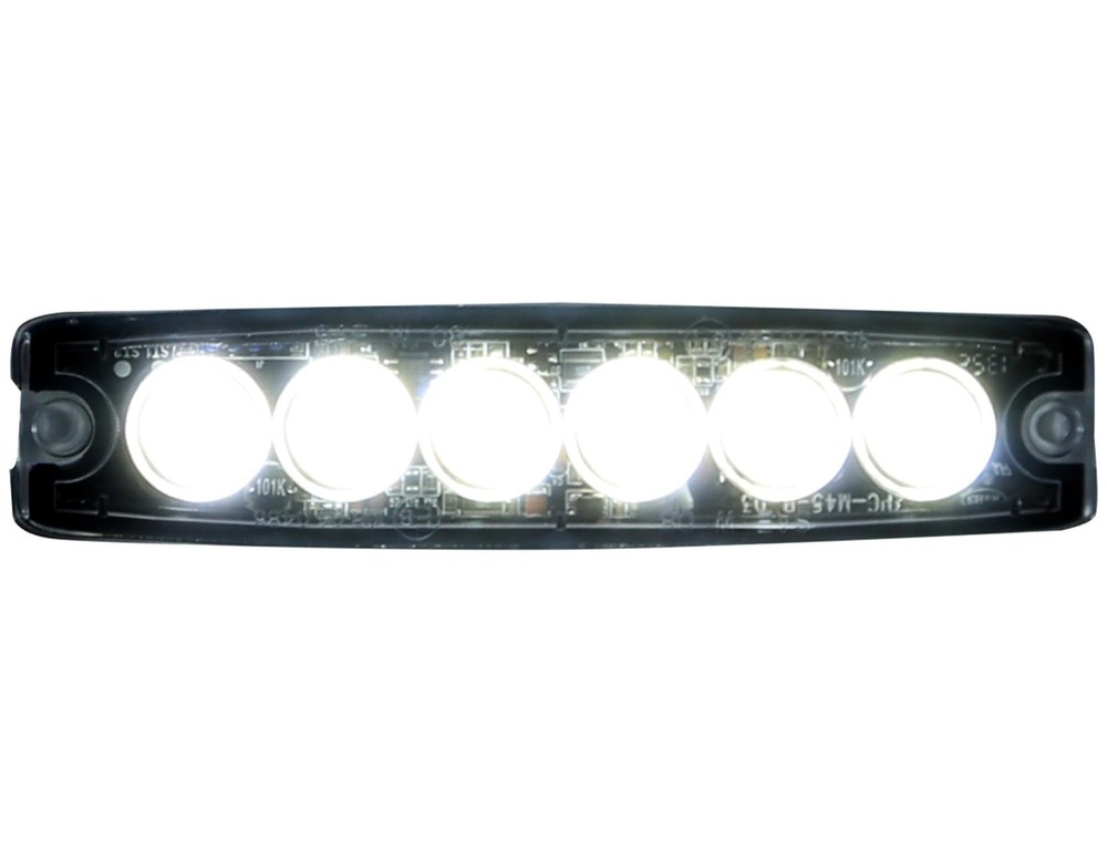 Buyers Products 5 Inch Ultra Thin LED Strobe Light with 23 Flash Patterns