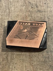 Herbert’s Base Ball / Herbert Specialty Mfg Co, 1929 Copper Print Block (2849)