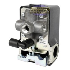 4 Port Air Compressor Pressure Switch Control Valve 140-175 PSI Import Style
