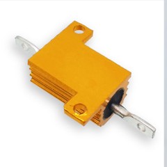 US Stock 5x 100 ohm 100R 10W Watt Aluminum Housed Metal Case Wirewound Resistors