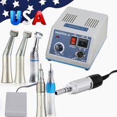 Dental Lab Marathon Electric Micromotor Polisher & Slow Low Speed Handpiece USA