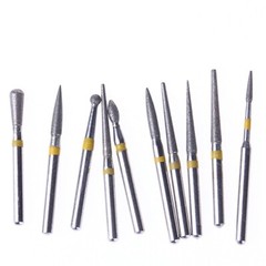 AZDENT Dental FG Diamond Burs Fit High Speed Handpiece Composite Polishing