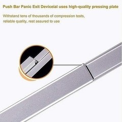 Stainless Steel Commercial Panic Exit Bar Door Push Handle Emergency Lock #R026