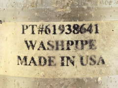 61938641 MISSION NOV WASHPIPE ASSY, FOR P200,P300,P400,P500 FK-641