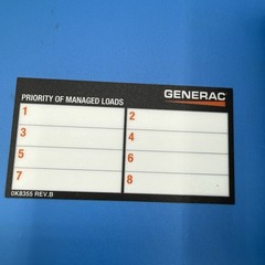 Generac 7000 50 Amp Load Manager Wireless Power Management Gray NEW