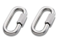 Stainless Steel 316 Quick Link 1/2″, 3/8″, 5/16″, 1/4″ Marine Grade