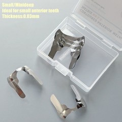 Dental Twin Anterior Matrix 0.03mm Sectional Contoured Metal Matrices Unica Type