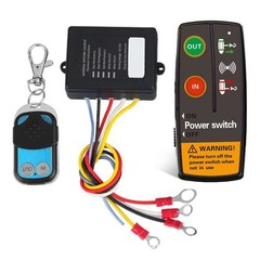 Cordless Electric Winch Remote 50 Feet Range Compatible With Multiple Brands