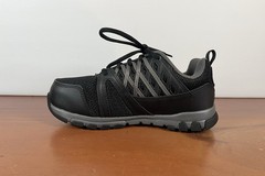 New Reebok Sublite Cushion Black Size 8 Women’s Athletic Comp Toe Work RB416
