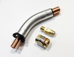 MIG Welding Gun Tube Swan Neck Conductor Diffuser For Miller M25 Millermatic