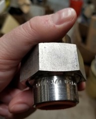 3/4″ Stainless Steel Union A182 F304/304L NNB (1) ASP (Medical Grade)