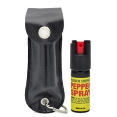 2PC Stun Gun Self Defense Tactical Flashlight w/ Pepper Spray Gift SET Combo NEW