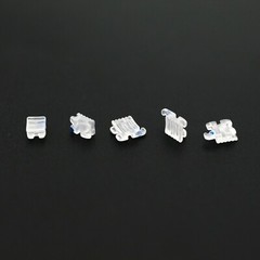 Dental Orthodontic Ceramic Brackets Ortodoncia Braces Cerámica Roth MBT 0.022