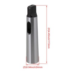 MT3 Spindle to MT2 Arbor Morse Taper Adapter Reducing Drill Sleeve For Lathe