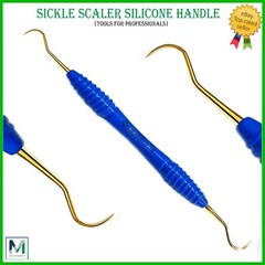 Sickle Scaler Silicone Dental Hand Instruments Pro Periodontal Hygiene Pick Tool
