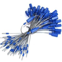 Steel Wire Security Cable Seal for Container Truck Trailer Seal 10″ Blue NEW