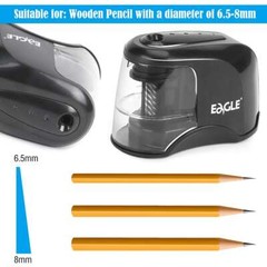 Automatic Electric Pencil Sharpener Battery Operated for Home School Office
