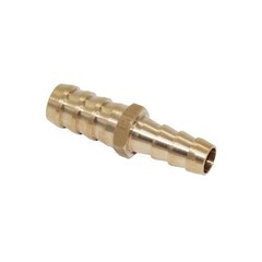 Joywayus 3/8″ to 1/2″ Reducer ID Hose Barb Splicer, Hex 3/8″x1/2″, Brass