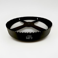 HSS Bi-Metal Hole Saw Blade 10 in (254mm) Diameter Cutting Saw Blade
