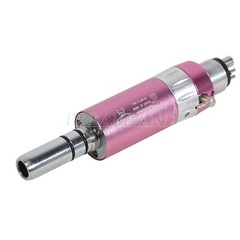Dental E-TYPE 4 holes air motor slow low speed Handpiece Fit NSK style pink USA