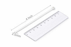 4 Inch White Nylon Cable Ties 100 500 1000 Pack 18LB Mini Zip Ties Self Locking