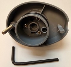 Generic CO₂ Insufflator Adapter with Tool – Compatible with PneumoSure High Flow