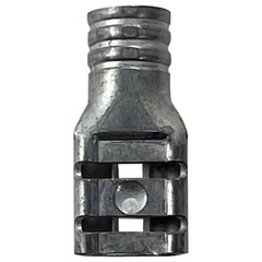 (200) 8 Gauge Non Insulated Female Quick Disconnect .250 Wire Terminal Connector