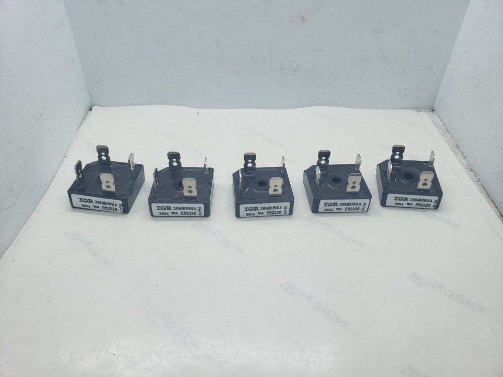 IOR 36MB160A RECTIFIER MODULE, LOT OF 5, NNB